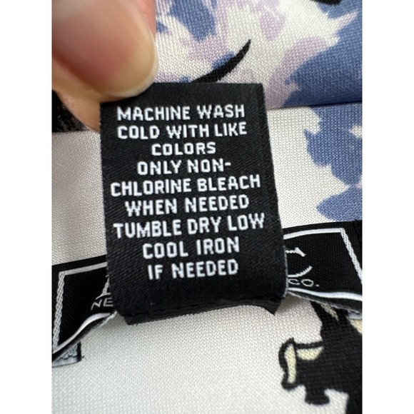 NYCC New York Clothing Co Womens Floral Blazer White Multi Color 3/4 Sleeve S - Picture 9 of 12